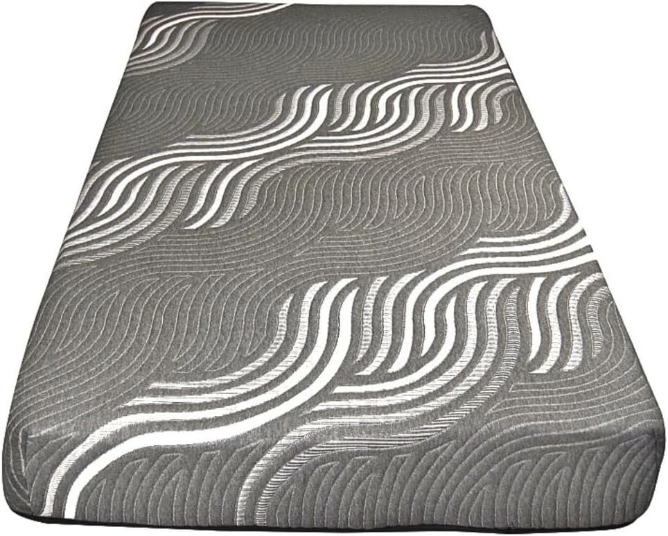 COLCHONES MONAL CONFORT, Colchón de 21 cm de Grueso | Memory Foam | Colchon en Caja | Semi Firme | Descanso repardor |colchón Modelo Slim Gray (Individual)