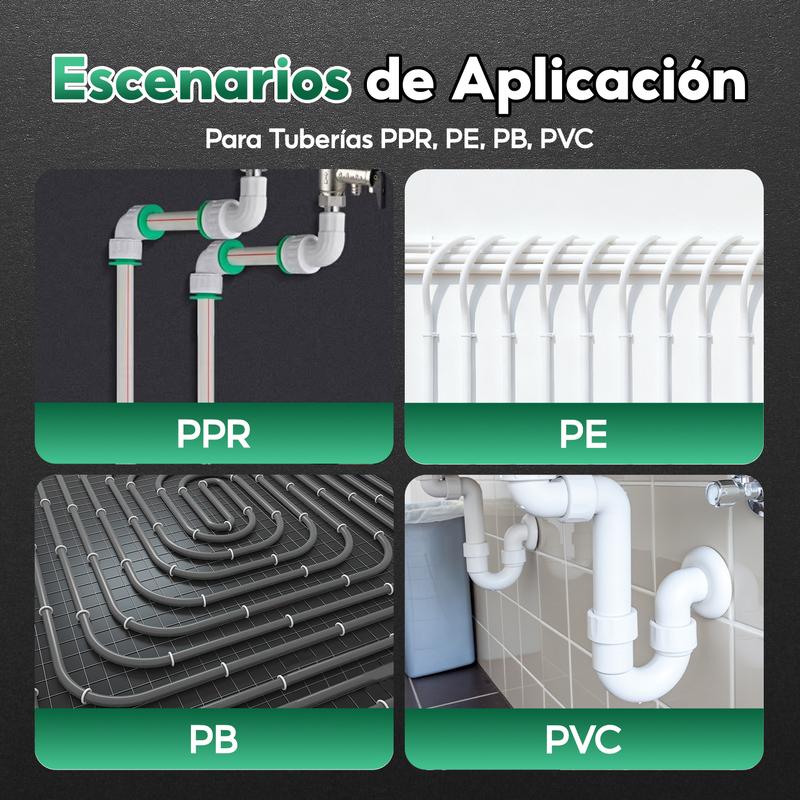 Máquina de fusión en Caliente 1600W PPR maquina de fusion en caliente de tuberia de agua Máquina de Soldadura de Tubería de Fusión en Caliente