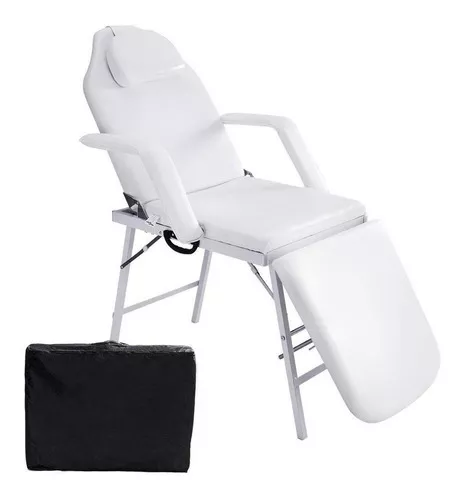Silla Faciales Cama Camilla Sillon Spa Masaje Color Negro Urban Design AT17369