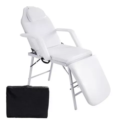 Silla Faciales Cama Camilla Sillon Spa Masaje Color Negro Urban Design AT17369