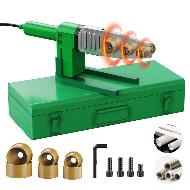 Máquina de fusión en Caliente 1600W PPR maquina de fusion en caliente de tuberia de agua Máquina de Soldadura de Tubería de Fusión en Caliente