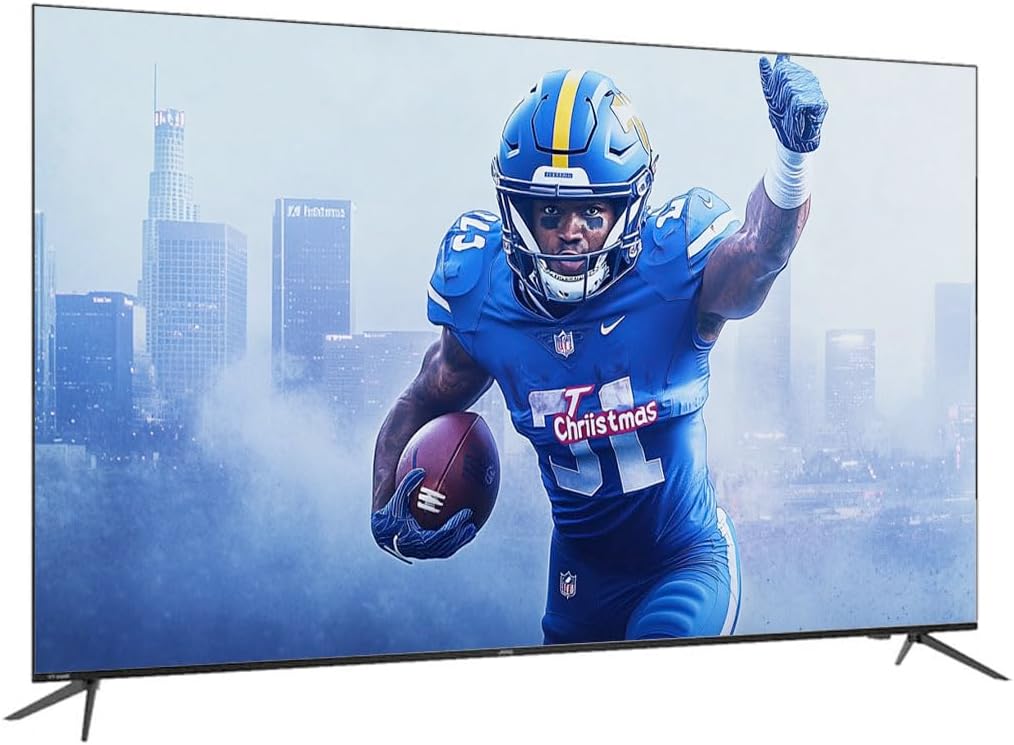 ONN Televisión de 75 Pulgadas Clase 4K UHD (2160P) Pantalla LED | Smart TV | HDR (100044717) | Compatible con Netflix, Hulu, Prime Video | 60 hz | Funciona con Alexa y Asistente Google