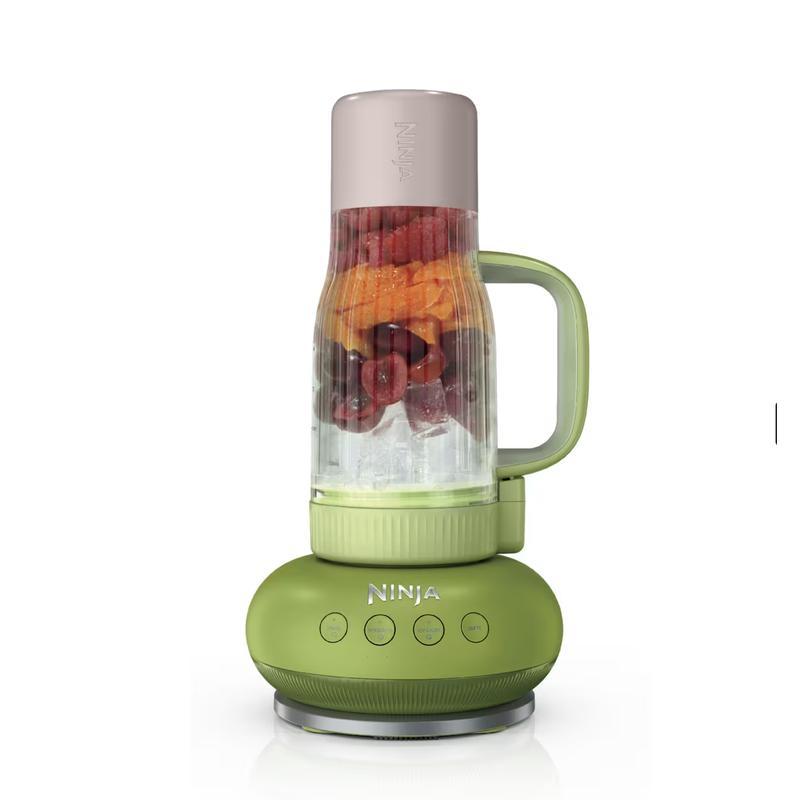 Licuadora Personal Ninja BlendBOSS con Vaso Portátil de 770 mL y Popote Removible, 1200 W, 3 Programas Auto-iQ