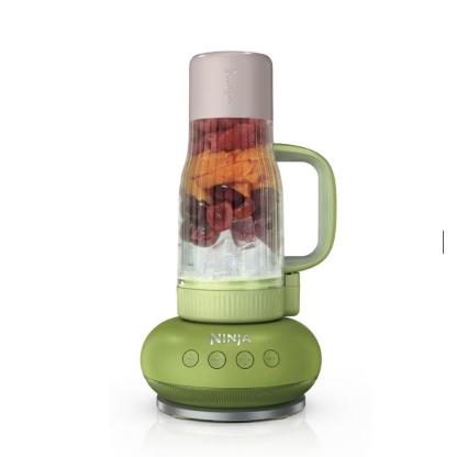 Licuadora Personal Ninja BlendBOSS con Vaso Portátil de 770 mL y Popote Removible, 1200 W, 3 Programas Auto-iQ