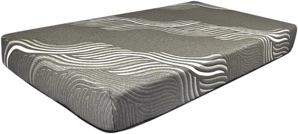 COLCHONES MONAL CONFORT, Colchón de 21 cm de Grueso | Memory Foam | Colchon en Caja | Semi Firme | Descanso repardor |colchón Modelo Slim Gray (Individual)
