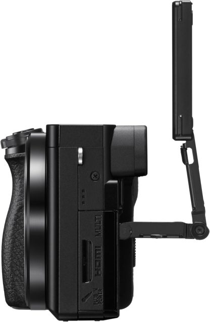 Sony Cámara Alpha 6400 APS-C con Nuevo Lente Zoom 16-50mm Versión 2 con autoenfoque más rápido, Ligero y silencioso