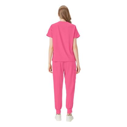 Conjunto de uniforme médico estilo jogger JELRISOFIT (Paquete de 3 piezas)