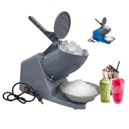 Maquina Trituradora De Hielo Para Raspados Eléctrica Tritura 50 Kilos De Hielo Acero Inoxidable y plástico Triturador Hielo Con Boul Hielo Frappes Raspados de Hielo Acero inoxidable y plástico resistente