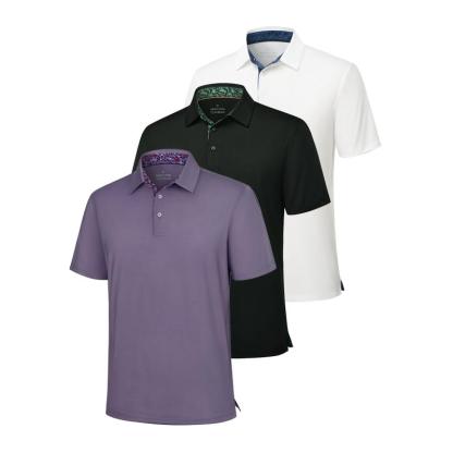 3-Pack Men's Polo Shirts – Soft Breathable Cotton, Comfortable Short Sleeve Casual Fit, Classic Collared Polo Shirts for Work, Golf, Travel & Everyday Wear Summervibes