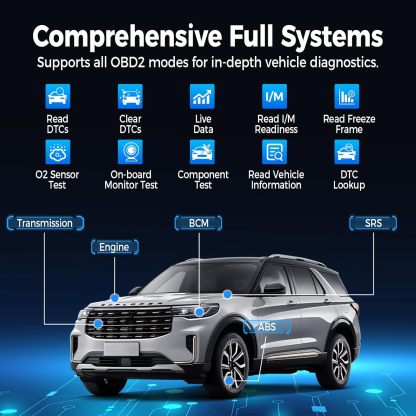 TOPDON VeriDiag X800 BT OBD2 EscÃ¡ner, herramienta de escaneo bidireccional 2026 mejorada con 34 servicios de reinicio, herramienta de diagnÃ³stico automotriz inalÃ¡mbrica de sistema completo