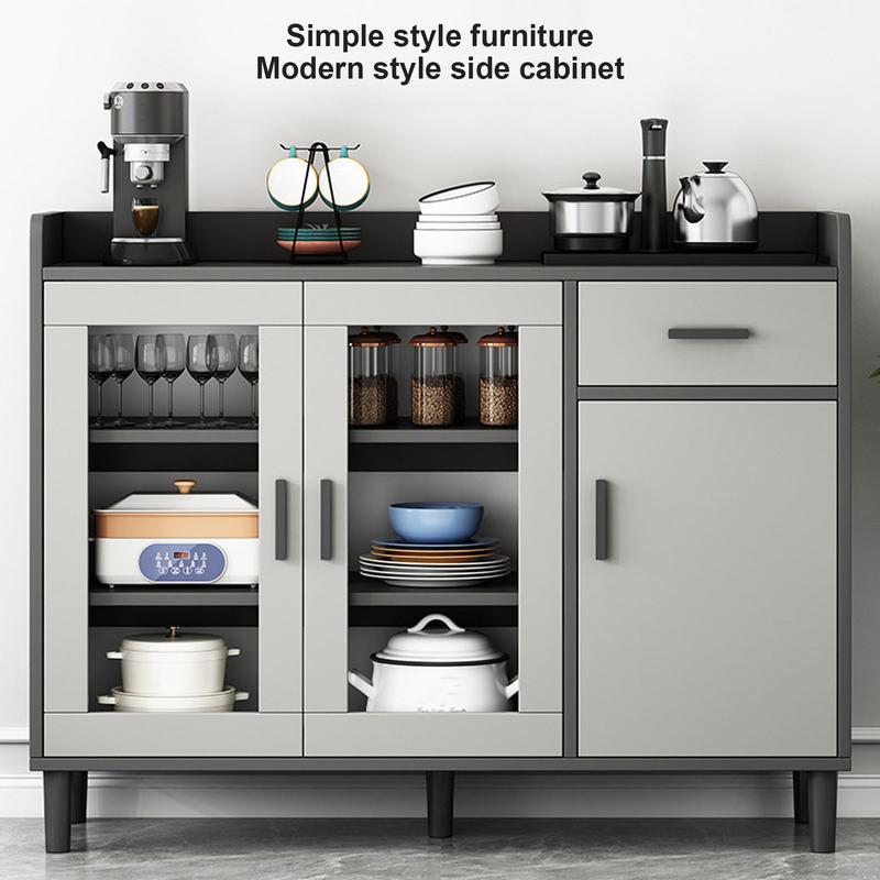 Sala de estar Sideboard moderno simple luz lujo cocina almacenamiento armario de té para el comedor del hogar