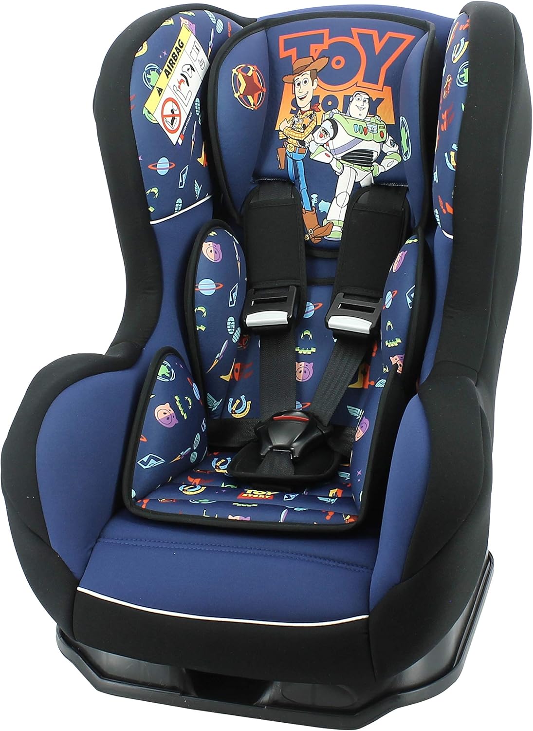 Disney - COSMO Autoasiento Grupo 0/1/2 (0-25Kg) - Made in France - Respaldo de carretera 0-10Kg - Inclinable -