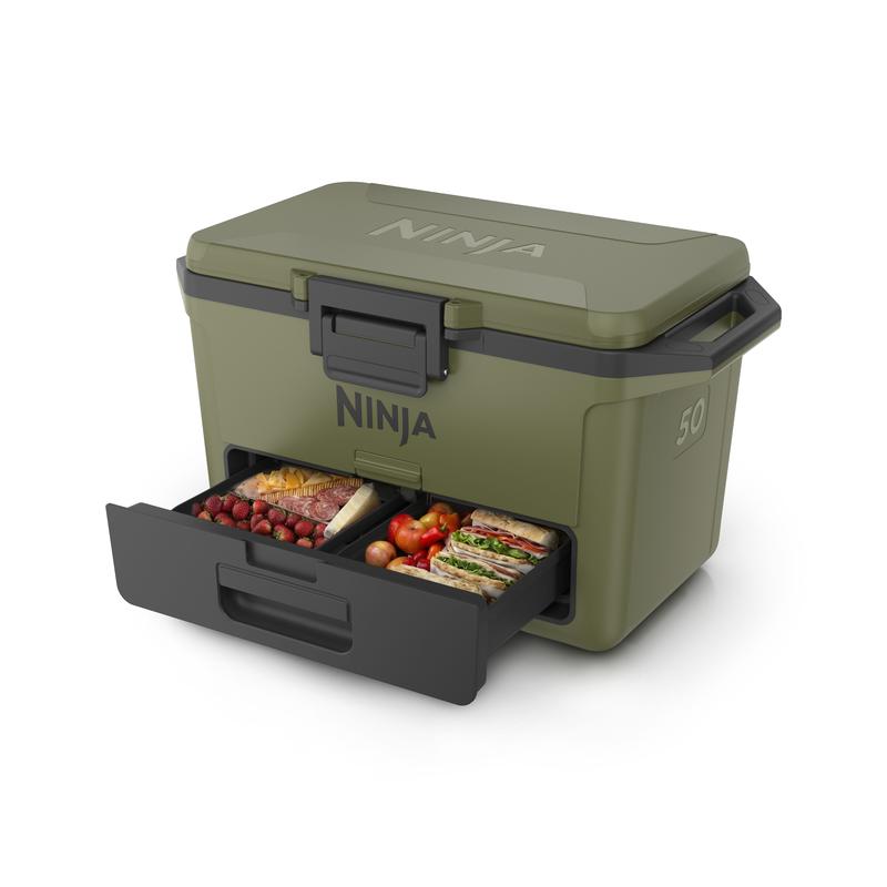 Hielera rígida FrostVault de 50 qt con zona seca fría - FB151