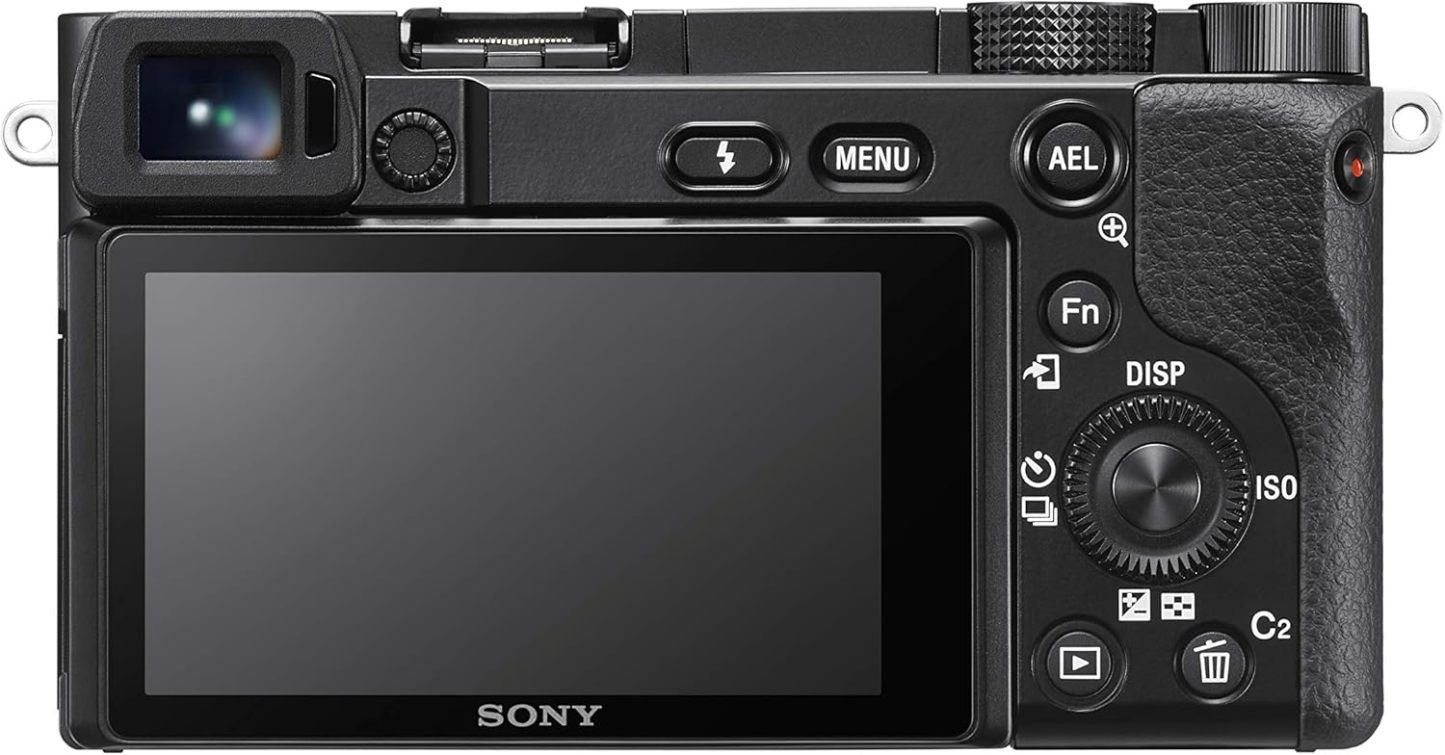 Sony Cámara Alpha 6400 APS-C con Nuevo Lente Zoom 16-50mm Versión 2 con autoenfoque más rápido, Ligero y silencioso