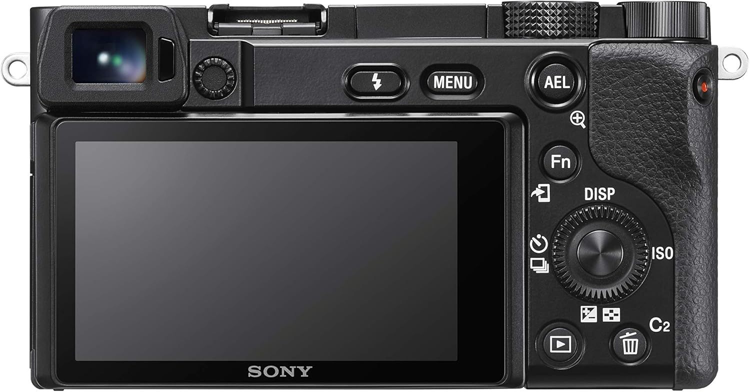 Sony Cámara Alpha 6400 APS-C con Nuevo Lente Zoom 16-50mm Versión 2 con autoenfoque más rápido, Ligero y silencioso
