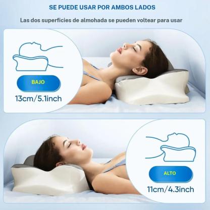 Almohada cervical en forma de mariposa: la elección definitiva para un sueño profundo