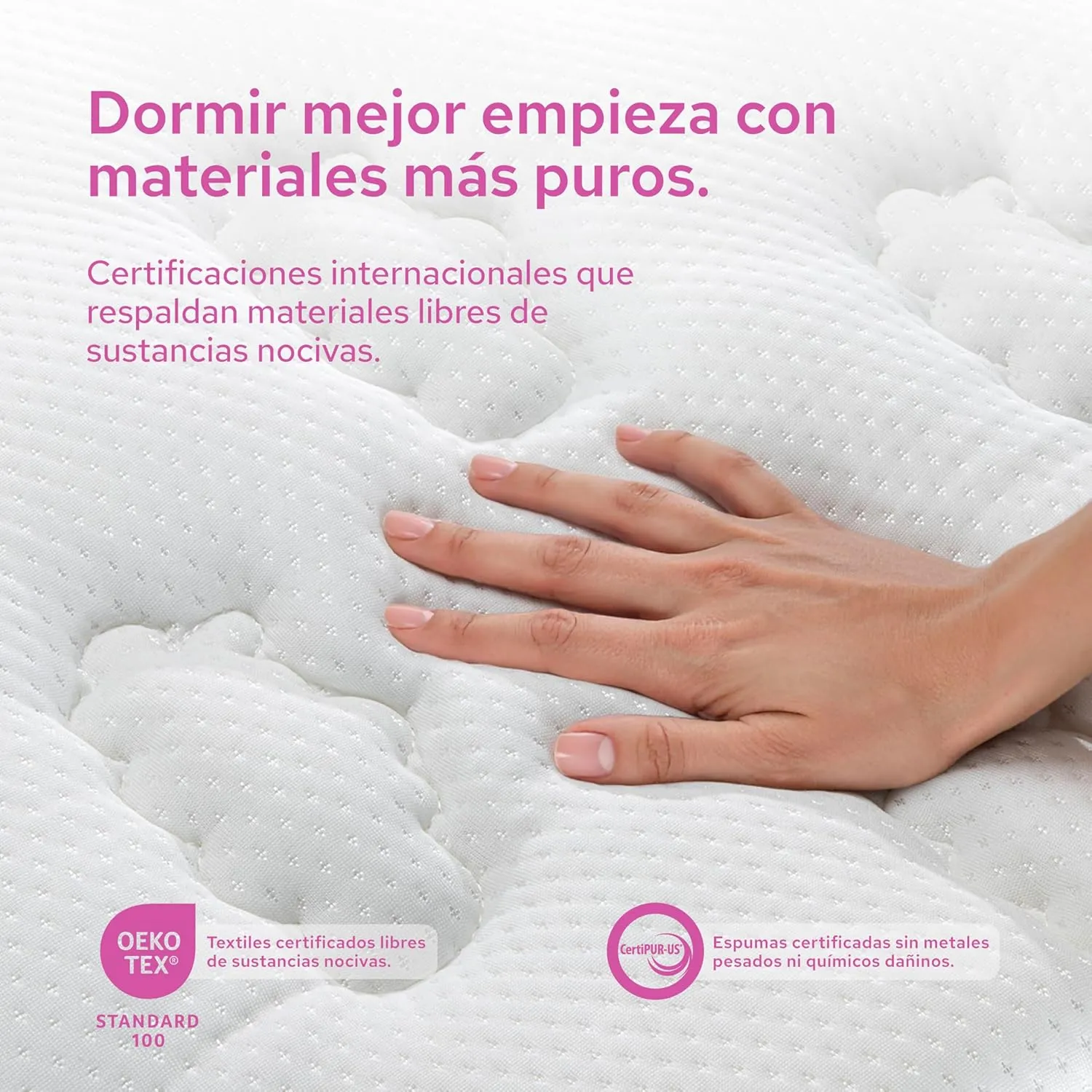 COLORDREAMS Colchón King Pro Hybrid 28 cm | Híbrido Pocket Coil + Memory Foam con Eurotop | Firmeza Media | Hipoalergénico y antiácaros | 200x190 cm | Colchones en Caja | 5 años de garantía