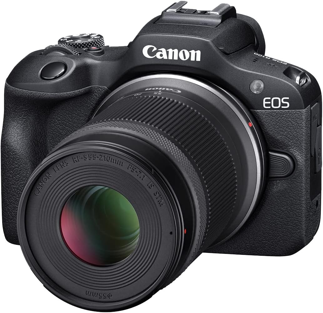 Canon Cámara Mirrorless R100 RF-S 18-45mm F4.5-6.3 IS STM