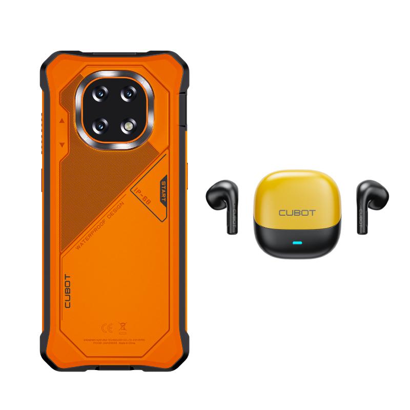 CUBOT Kingkong ES 5 Robusto Dual Sim 128 Gb Amarillo 6 Gb Ram (expandible Hasta 12 Gb) 7000mah Android 16 B