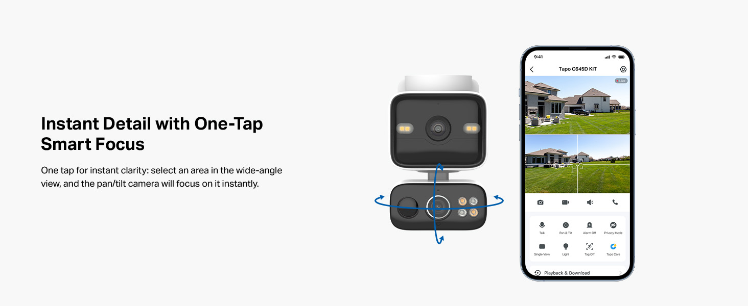 Instant Detail with One-Tap Smart Focus