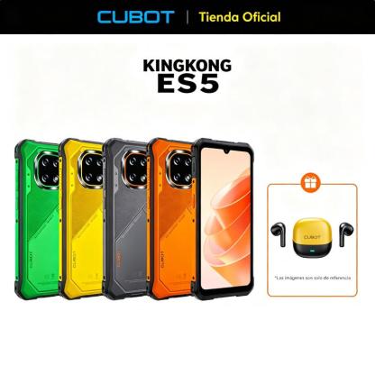 CUBOT Kingkong ES 5 Robusto Dual Sim 128 Gb Amarillo 6 Gb Ram (expandible Hasta 12 Gb) 7000mah Android 16 B