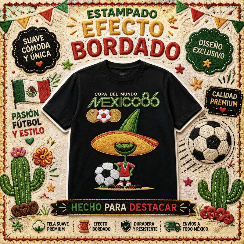 Conjunto de camisetas del Mundial de México 2026 (4 piezas)
