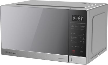 Horno de Microondas Hisense, 1.1 Pies Cúbicos, 10 Niveles de Potencia, Color Gris, Modelo HMMG3010SMG