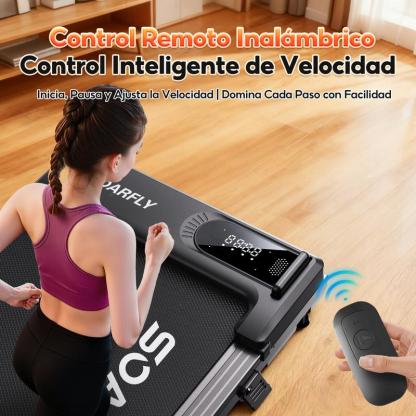 Caminadora Trotadora Eléctrica, Multi-velocidad, Quema Calorías Rápido, Diseño Plegable Compacto, Silenciosa, Carga 150 kg, Entrena en Casa/Oficina, Equipamiento deportivo interior y exterior
