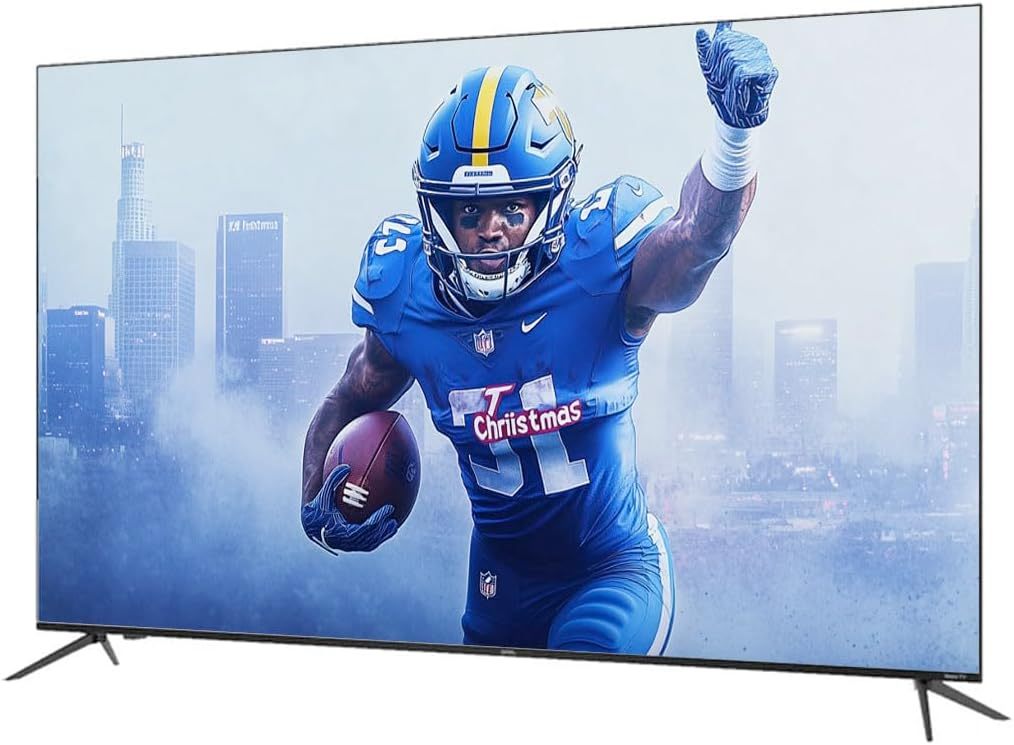ONN Televisión de 75 Pulgadas Clase 4K UHD (2160P) Pantalla LED | Smart TV | HDR (100044717) | Compatible con Netflix, Hulu, Prime Video | 60 hz | Funciona con Alexa y Asistente Google