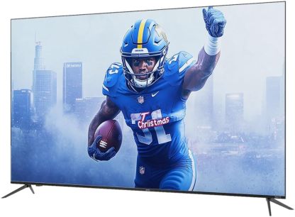 ONN Televisión de 75 Pulgadas Clase 4K UHD (2160P) Pantalla LED | Smart TV | HDR (100044717) | Compatible con Netflix, Hulu, Prime Video | 60 hz | Funciona con Alexa y Asistente Google