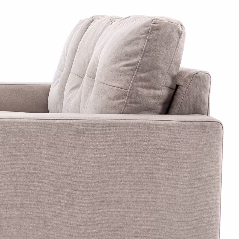 sofá de   de 3 plazas,   lino, chaise lounge reversible, 193x136x85 cm,     Detalles del producto 8