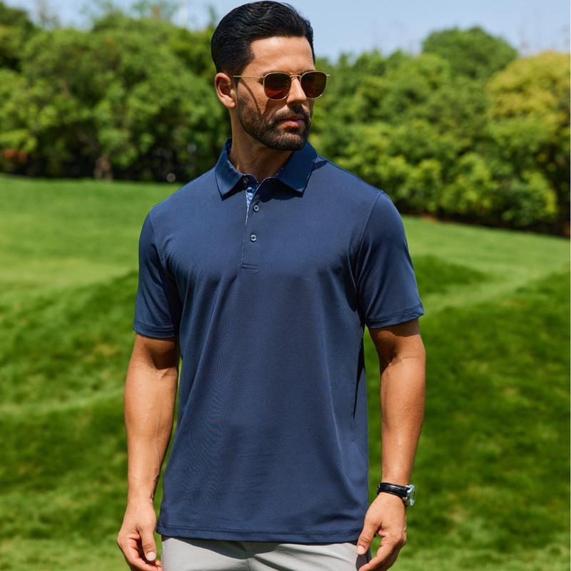 3-Pack Men's Polo Shirts – Soft Breathable Cotton, Comfortable Short Sleeve Casual Fit, Classic Collared Polo Shirts for Work, Golf, Travel & Everyday Wear Summervibes