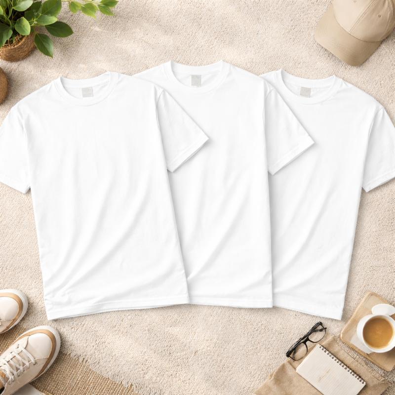 PAQUETE 3 PLAYERAS urban style-casual-camisetas negro y distintos colores
