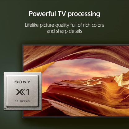 Sony Pantalla 50 Pulgadas KD-50X77L BRAVIA LED 4K UHD Smart Google TV