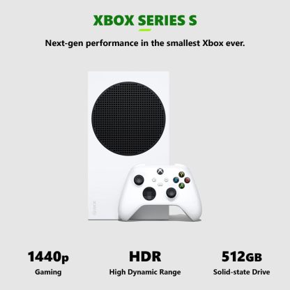 Xbox Series S 512GB (Versión Internacional)-Series S Versión Internacional