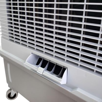 TRK Enfriador Evaporativo Industrial Portátil 60 Litros - Climatizador para Taller y Almacén - 450W