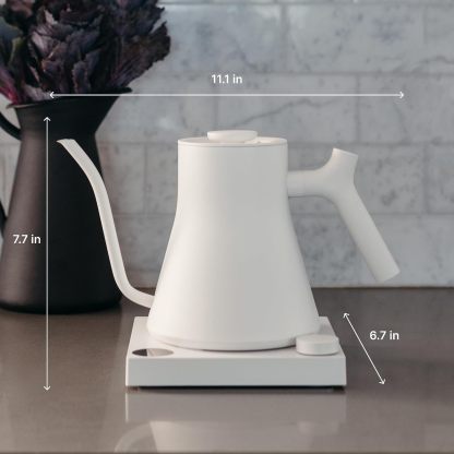Fellow Stagg EKG Pro Gooseneck Electric Kettle, Brew Timer, 0.9 Liter
