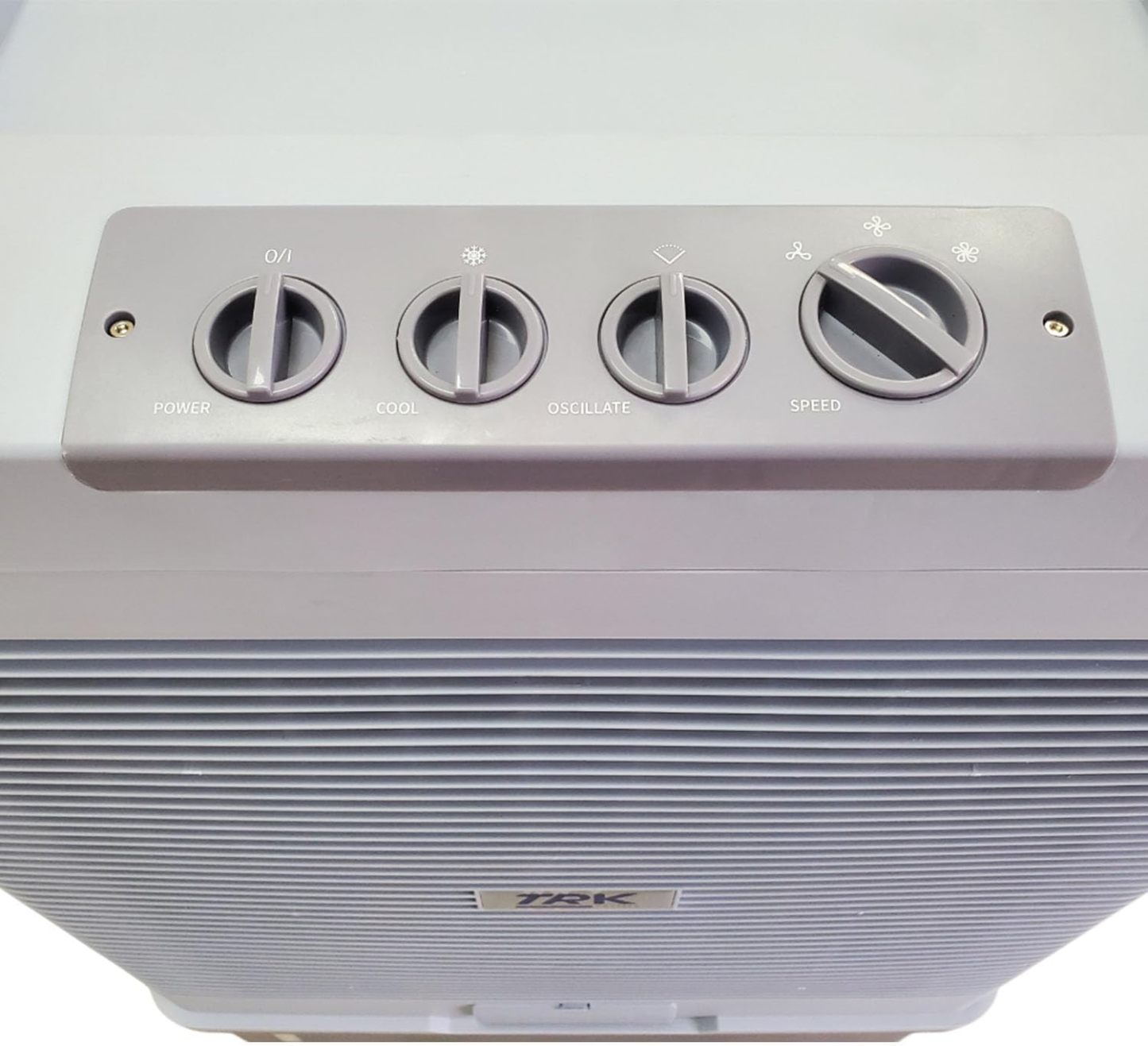 TRK Enfriador Evaporativo Industrial Portátil 60 Litros - Climatizador para Taller y Almacén - 450W
