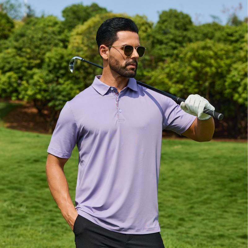 3-Pack Men's Polo Shirts – Soft Breathable Cotton, Comfortable Short Sleeve Casual Fit, Classic Collared Polo Shirts for Work, Golf, Travel & Everyday Wear Summervibes