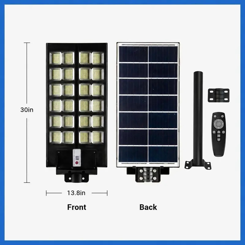 Kepeak Solar Street Light – 10W Outdoor Motion Sensor