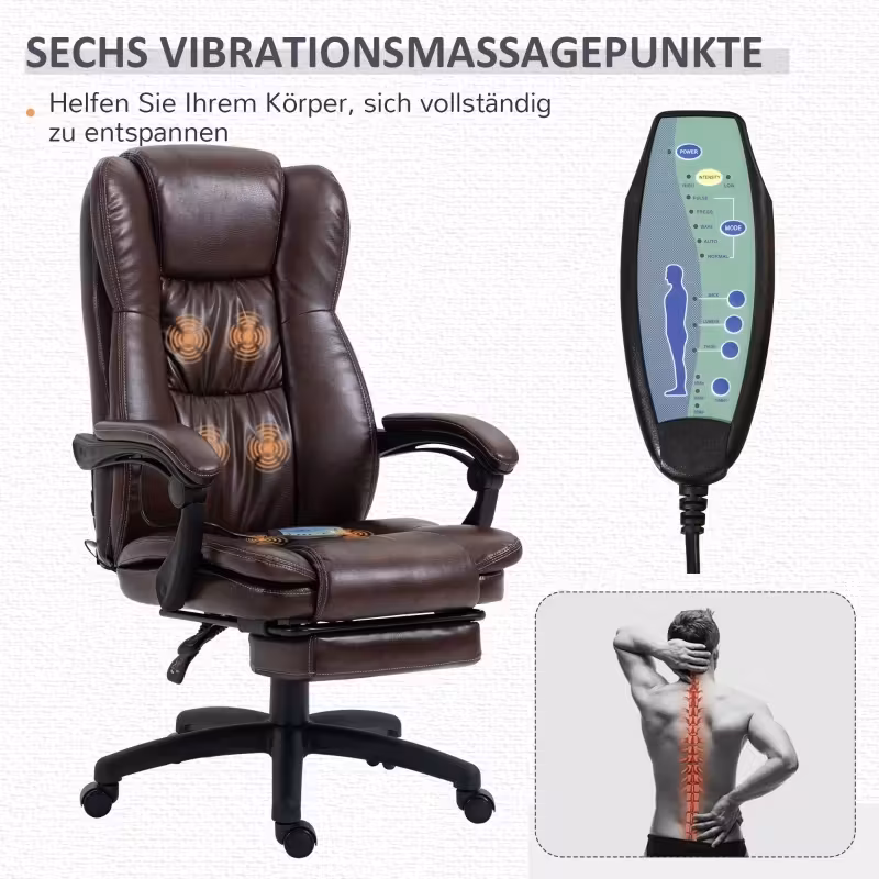   silla     ajustable con función de masaje, silla de   ergonómica con respaldo   y soporte de cabeza, base resistente de 5 ruedas y     de 5 posiciones, silla de escritorio ejecutiva   para   en casa, compatible con sistemas de masaje (no requiere montaje), silla de   para el hogar, silla de   ergonómica, silla ergonómica, silla de escritorio, silla de   para   en casa, silla de   ergonómica, silla ejecutiva Detalles del producto 2