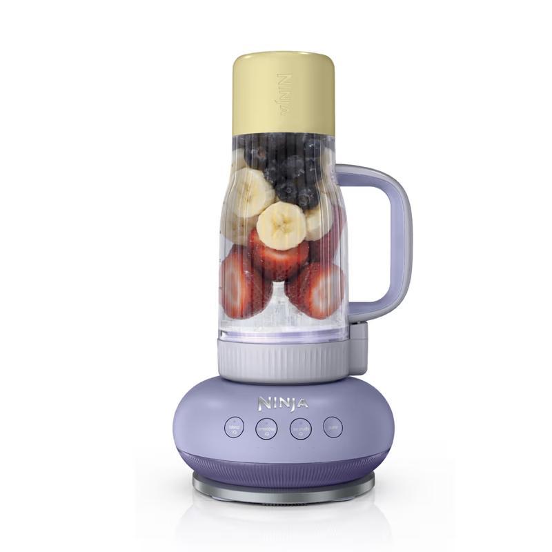 Licuadora Personal Ninja BlendBOSS con Vaso Portátil de 770 mL y Popote Removible, 1200 W, 3 Programas Auto-iQ