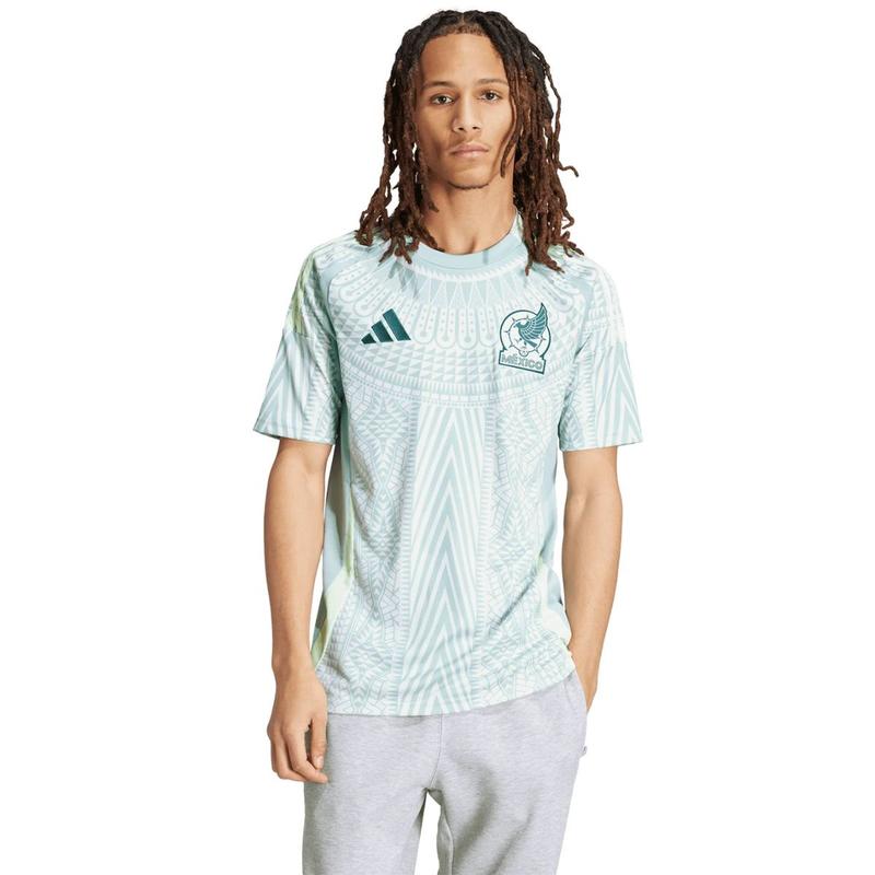 Paquete de 3 piezas：Adidas Jersey Adidas Para Hombre Local / Visita Selección Nacional de México 2024 Original Premium