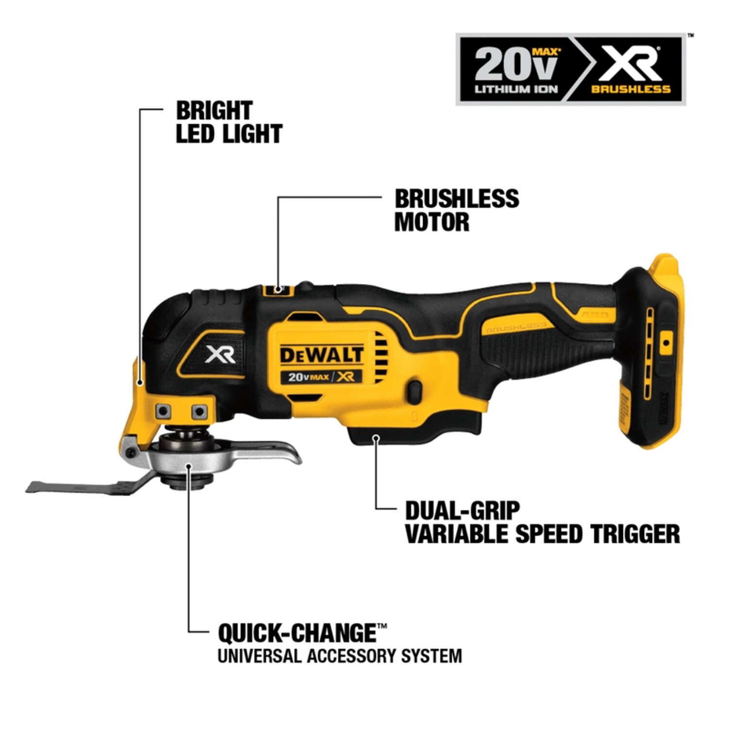 DCZ2099P2X2-XE 20V/54V 9.0Ah/5.0Ah FlexVolt XR Li-Ion Inalámbrico Kit Combinado De 20 Piezas Que Incluye Sin Escobillas