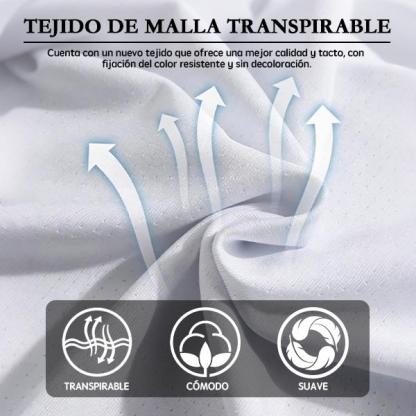 Camisetas de hombre de secado rápido Pack de 5 ranspirable y ligera