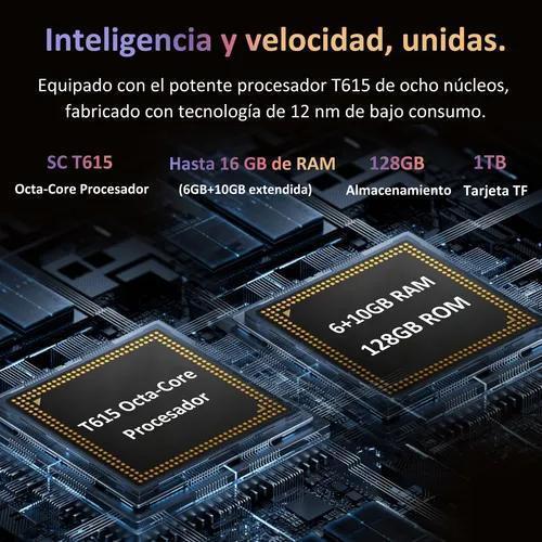 Cubot Note 60 Dual SIM 128 GB Azul 16 GB (6 GB + 10 GB ampliados) RAM Android 15 Pantalla 7,2\" 120 Hz Batería 7000 mAh Cámara Triple 48 MP Protección IP65 A