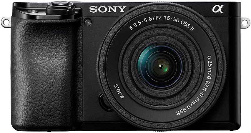 Sony Cámara Alpha 6400 APS-C con Nuevo Lente Zoom 16-50mm Versión 2 con autoenfoque más rápido, Ligero y silencioso