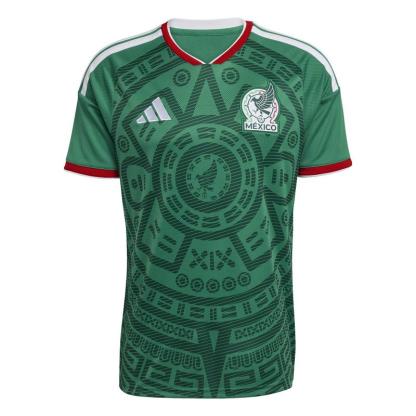 Paquete de 3 piezas：Jersey adidas para Hombre Local Selección Nacional de México 26 Verde