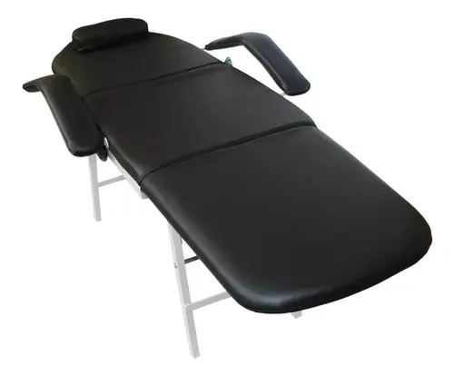 Silla Faciales Cama Camilla Sillon Spa Masaje Color Negro Urban Design AT17369