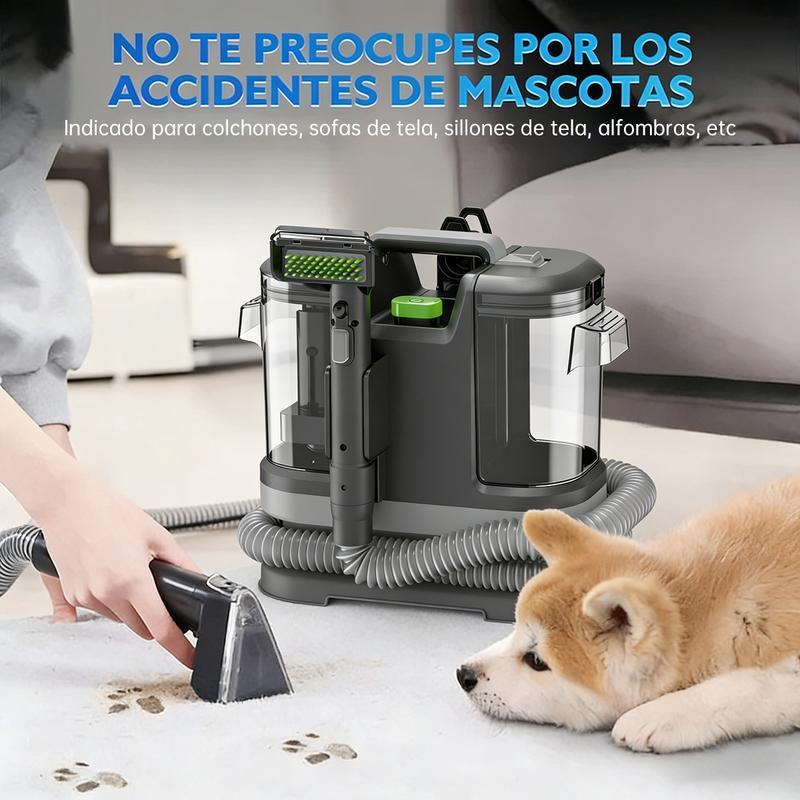 Aspiradora Lavadora Portátil para Alfombras 2L 110V